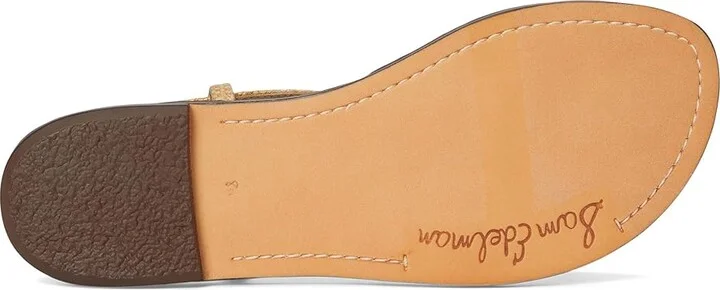 Sam Edelman Gigi Ray Women's Sandals Bleached Beechwood Gem : 9.5 M, Leather - Image 3