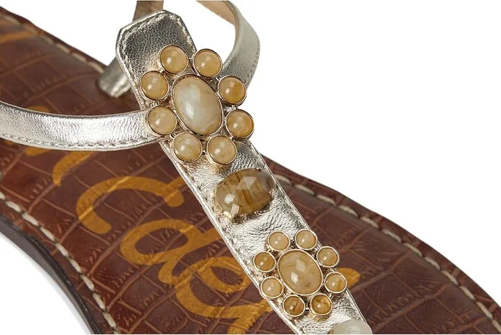 Sam Edelman Gigi Ray Women's Sandals Jute Gem : 8 M, Leather - Image 7
