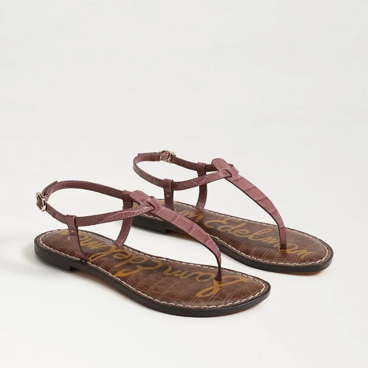 Sam Edelman Gigi Thong Sandal Dark Winter Leather