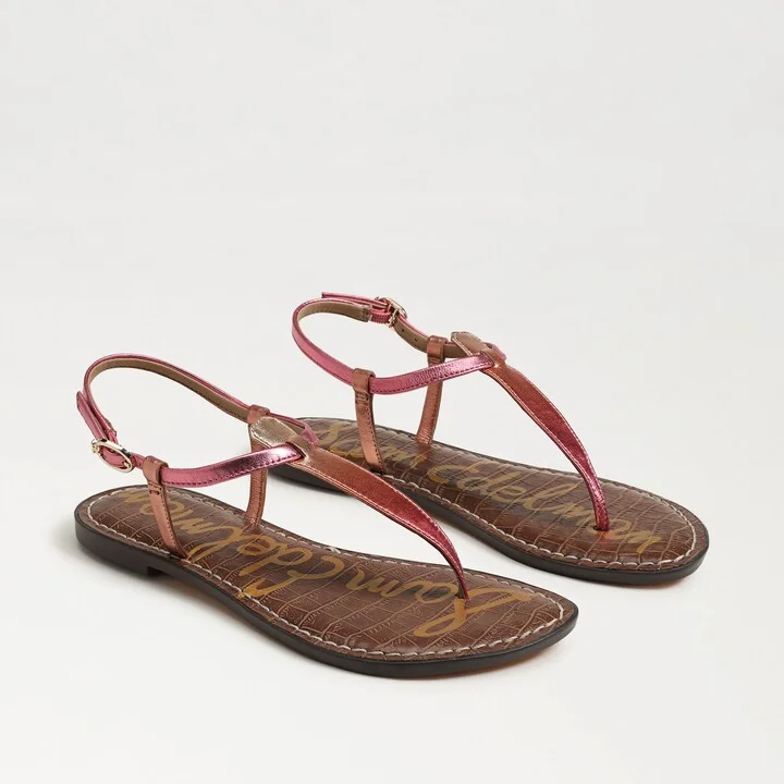 Sam Edelman Gigi Thong Sandal Sunrise Multi Metallic