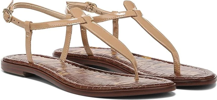 Sam Edelman Gigi Women's Sandals Almond : 8.5 W, Leather