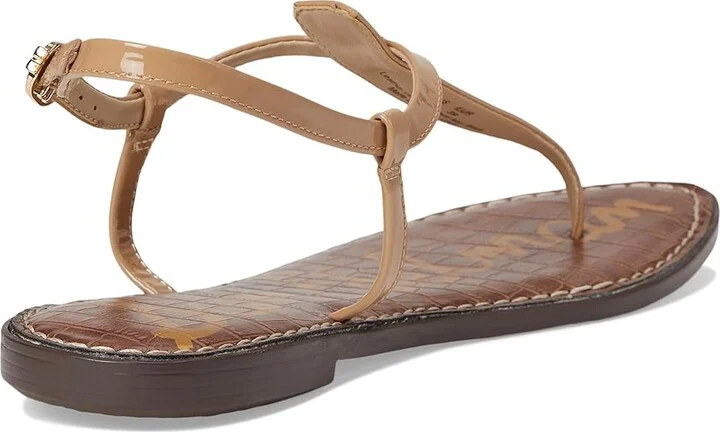 Sam Edelman Gigi Women's Sandals Almond Patent Leather : 6.5 M, Leather/Synthetic - Image 4
