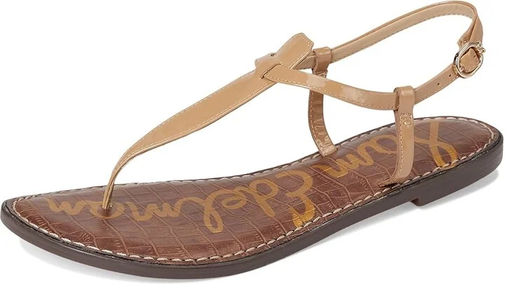 Sam Edelman Gigi Women's Sandals Almond Patent Leather : 6.5 M, Leather/Synthetic - Image 5