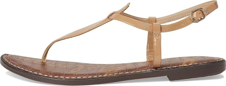 Sam Edelman Gigi Women's Sandals Almond Patent Leather : 6.5 M, Leather/Synthetic - Image 6