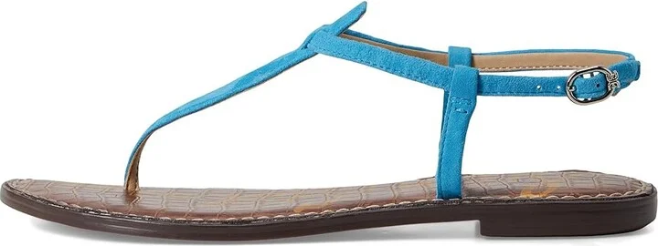 Sam Edelman Gigi Women's Sandals Aqua Azure Suede : 8 M - Image 6