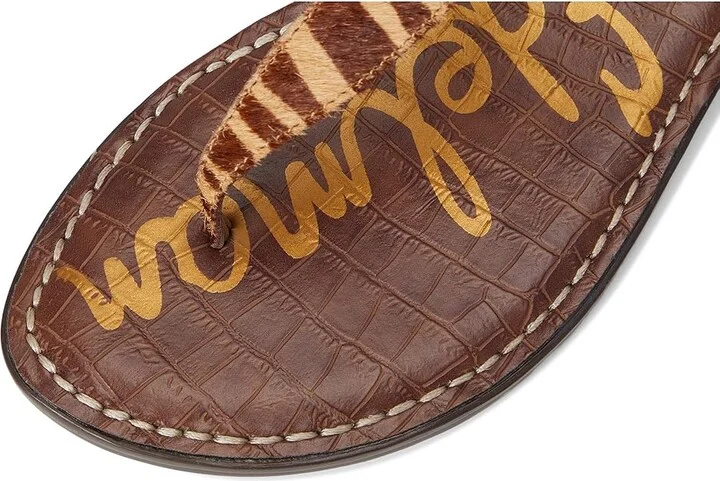 Sam Edelman Gigi Women's Sandals Beechwood Zebra : 8.5 M, Leather/Synthetic - Image 7