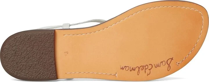 Sam Edelman Gigi Women's Sandals Bright White Leather : 10 M - Image 3