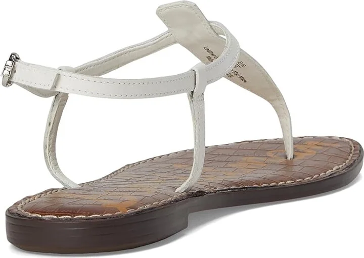 Sam Edelman Gigi Women's Sandals Bright White Leather : 10 M - Image 4