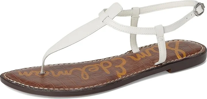 Sam Edelman Gigi Women's Sandals Bright White Leather : 10 M - Image 5