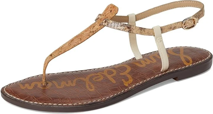 Sam Edelman Gigi Women's Sandals Cork/Python : 7.5 M - Image 5