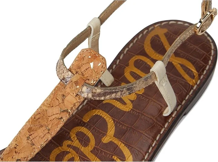 Sam Edelman Gigi Women's Sandals Cork/Python : 7.5 M - Image 7