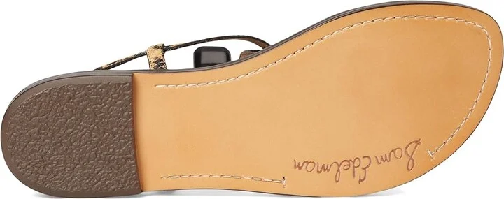 Sam Edelman Gigi Women's Sandals Cyprus Tan Leopard : 6.5 W, Leather/Synthetic - Image 3