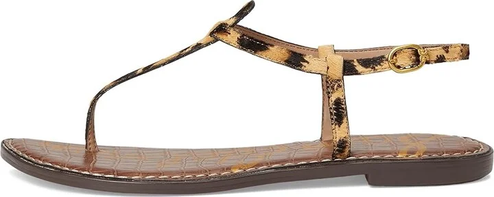 Sam Edelman Gigi Women's Sandals Cyprus Tan Leopard : 6.5 W, Leather/Synthetic - Image 6
