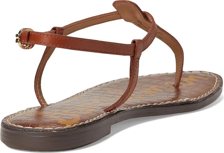 Sam Edelman Gigi Women's Sandals Kona Brown Leather : 7.5 M, Leather/Synthetic - Image 4