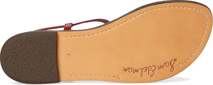 Sam Edelman Gigi Women's Sandals Summer Red : 5.5 M - Image 3