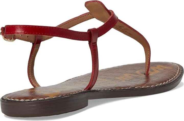 Sam Edelman Gigi Women's Sandals Summer Red : 5.5 M - Image 4