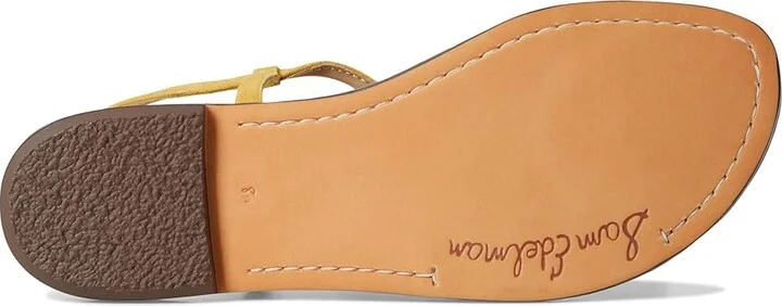 Sam Edelman Gigi Women's Sandals Sunflower Yellow Suede : 7.5 M - Image 3