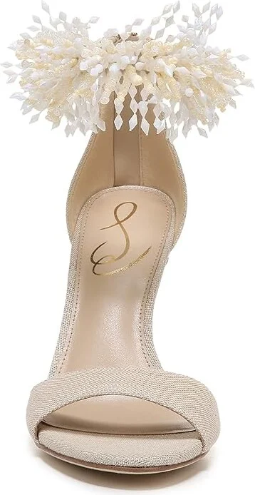 Sam Edelman Gillie Women's Sandals Sand : 10 M, Textile - Image 4