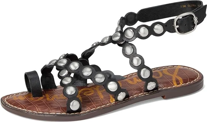 Sam Edelman Gloria Women's Dress Sandals Black Leather : 8 M - Image 5
