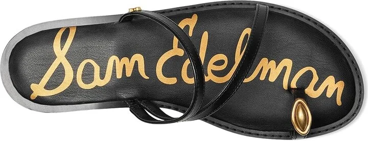 Sam Edelman Harlyn Women's Sandals Black Leather : 7 M - Image 2