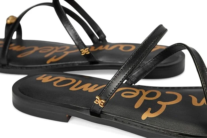 Sam Edelman Harlyn Women's Sandals Black Leather : 7 M - Image 7