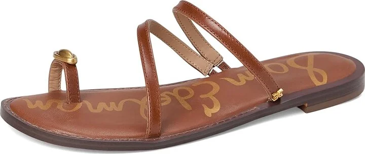 Sam Edelman Harlyn Women's Sandals Cognac : 6.5 M, Leather - Image 5