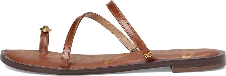 Sam Edelman Harlyn Women's Sandals Cognac : 6.5 M, Leather - Image 6