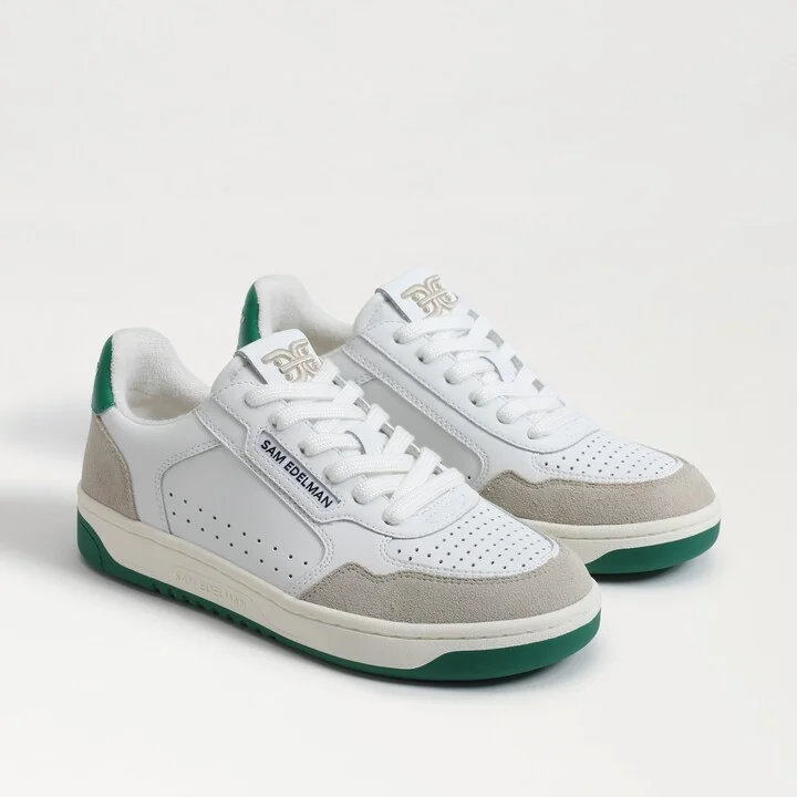 Sam Edelman Harper Sneaker White/Green