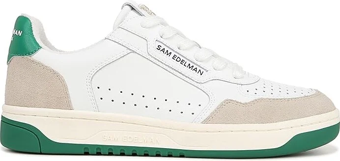 Sam Edelman Harper Women's Shoes White/Botanical Green : 11 M, Leather - Image 6