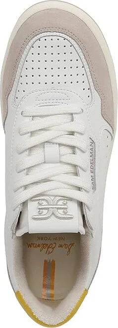 Sam Edelman Harper Women's Shoes White/Sunflower : 9 M, Leather - Image 2