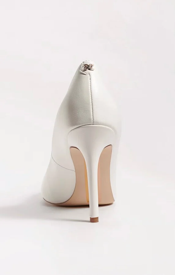 Sam Edelman Hazel Heel ~ Bright White Leather - Image 10