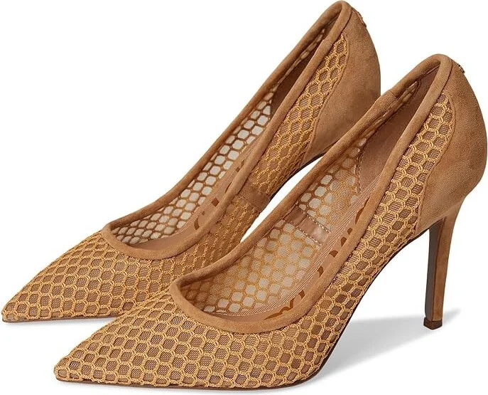 Sam Edelman Hazel Mesh 3 High Women's Heels Hazelwood : 11 M, Leather/Rubber