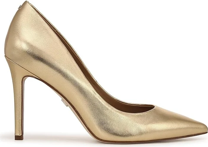 Sam Edelman Hazel Women's Shoes Amber Gold Leather : 9 W, Synthetic - Image 6