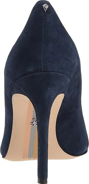 Sam Edelman Hazel Women's Shoes Baltic Navy Suede Leather : 14 M, Synthetic - Image 5