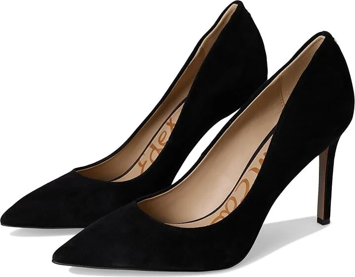 Sam Edelman Hazel Women's Shoes Black Suede Leather : 10 M, Synthetic
