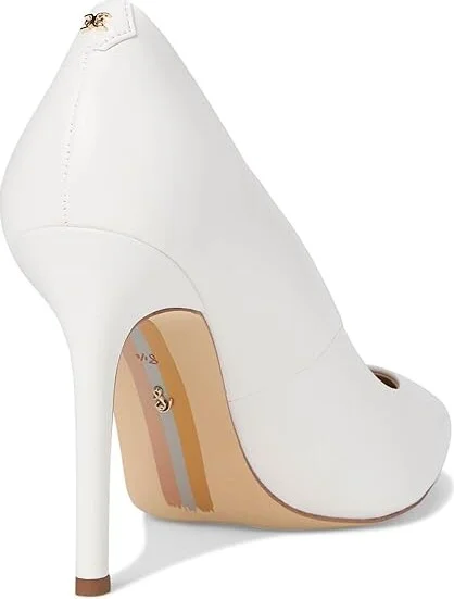 Sam Edelman Hazel Women's Shoes Bright White Dress Nappa Leather : 10 M, Leather/Synthetic - Image 5