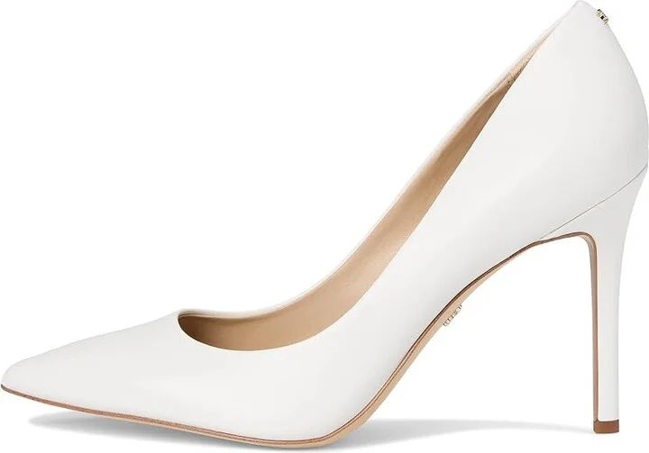 Sam Edelman Hazel Women's Shoes Bright White Dress Nappa Leather : 10 M, Leather/Synthetic - Image 7