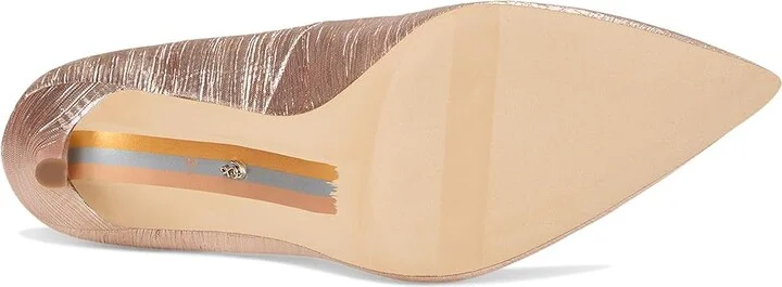 Sam Edelman Hazel Women's Shoes Gold Plisse : 6.5 M, Synthetic - Image 3