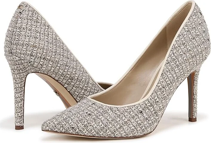 Sam Edelman Hazel Women's Shoes Ivory Boucle : 8 M, Synthetic