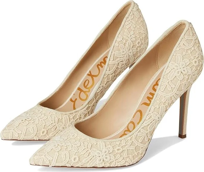 Sam Edelman Hazel Women's Shoes Ivory/Natural : 6.5 M, Synthetic