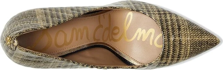 Sam Edelman Hazel Women's Shoes Khaki Plaid : 6 M, Synthetic - Image 2