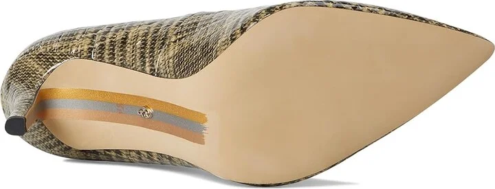 Sam Edelman Hazel Women's Shoes Khaki Plaid : 6 M, Synthetic - Image 3