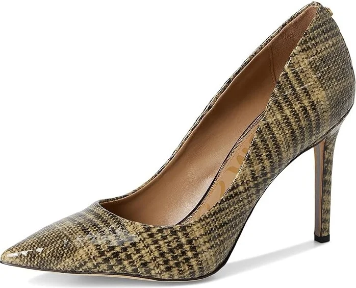 Sam Edelman Hazel Women's Shoes Khaki Plaid : 6 M, Synthetic - Image 5