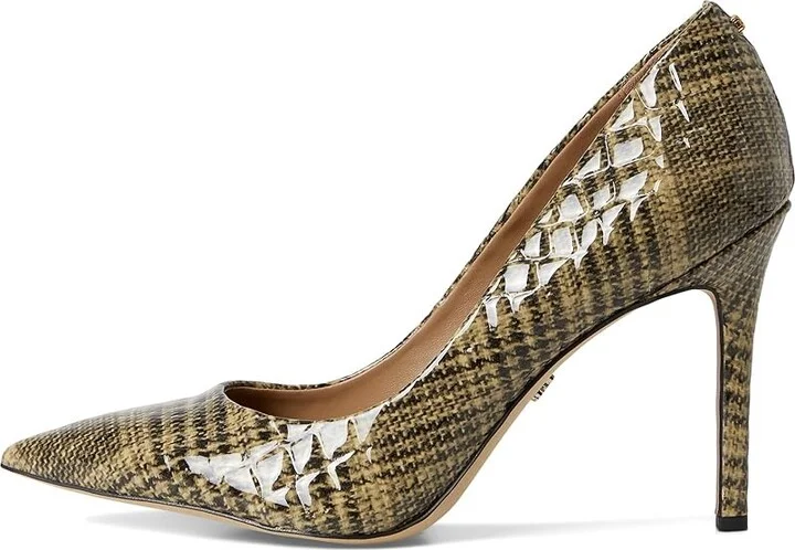 Sam Edelman Hazel Women's Shoes Khaki Plaid : 6 M, Synthetic - Image 6