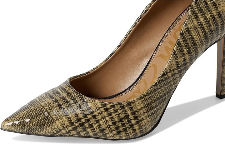 Sam Edelman Hazel Women's Shoes Khaki Plaid : 6 M, Synthetic - Image 7