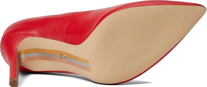 Sam Edelman Hazel Women's Shoes Parisian Red : 5.5 M, Leather/Synthetic/Textile - Image 3