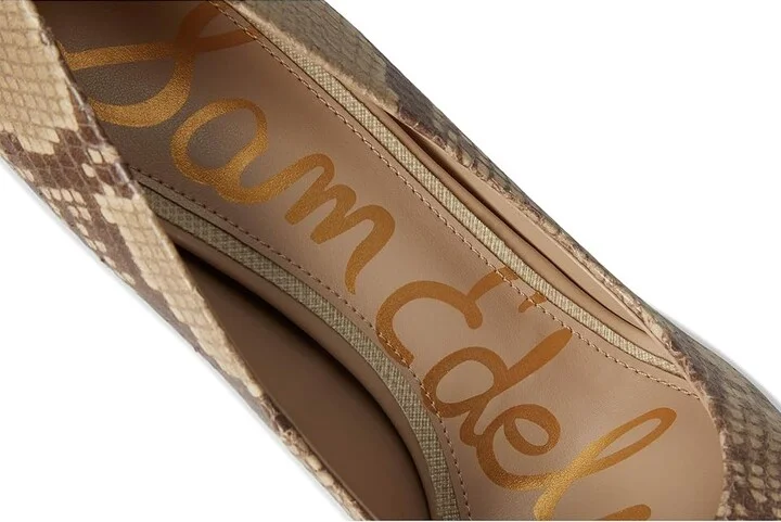 Sam Edelman Hazel Women's Shoes Sesame Snake : 8.5 M, Synthetic - Image 7