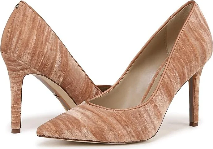 Sam Edelman Hazel Women's Shoes Tuscan Clay Velvet : 8 W, Synthetic - Image 4