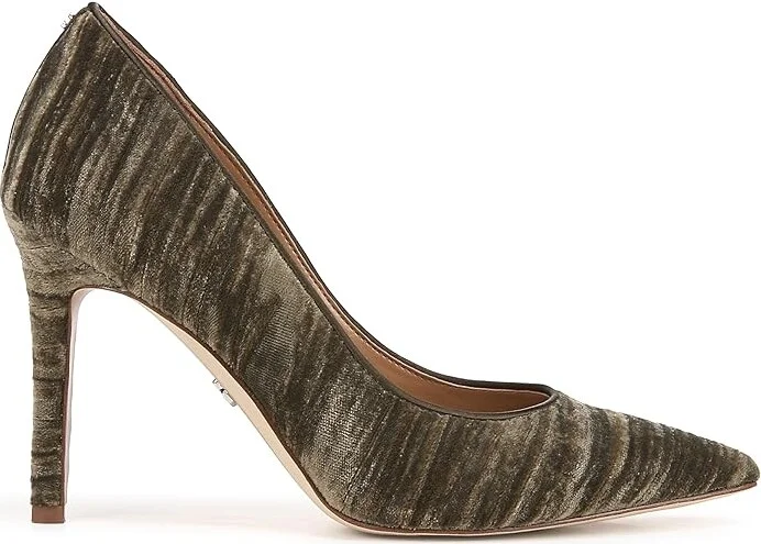 Sam Edelman Hazel Women's Shoes Winter Moss Velvet : 9.5 W, Synthetic - Image 6
