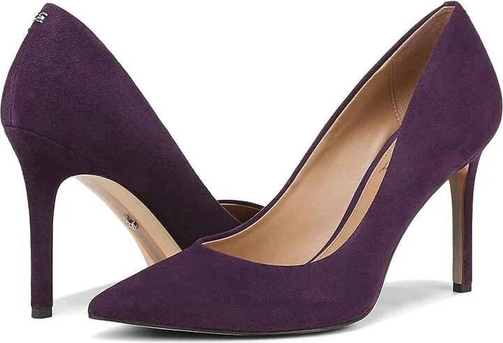 Sam Edelman Hazel Women's Shoes Winter Violet Suede : 6 W, Synthetic - Image 4
